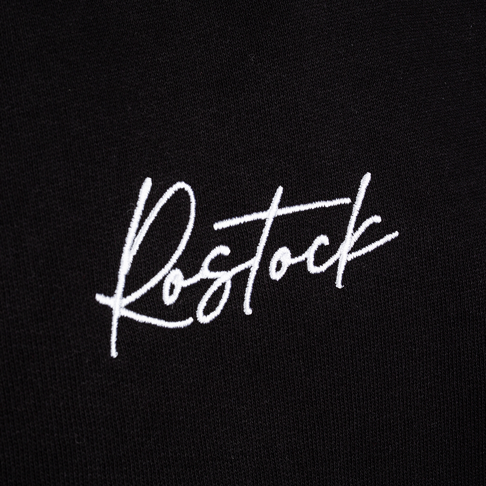 Premium-Hoodie Hansazone Rostock schwarz