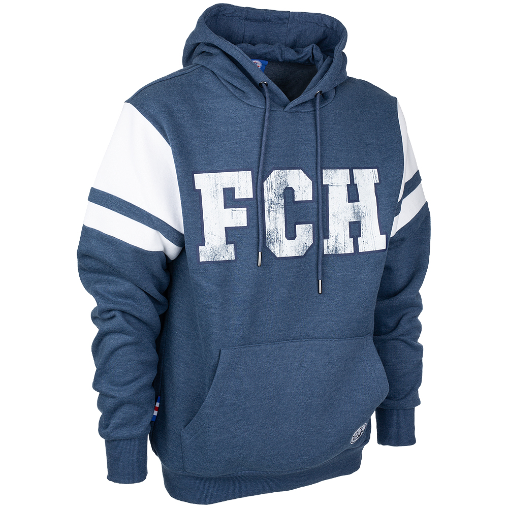 Premium-Hoodie FCH blau