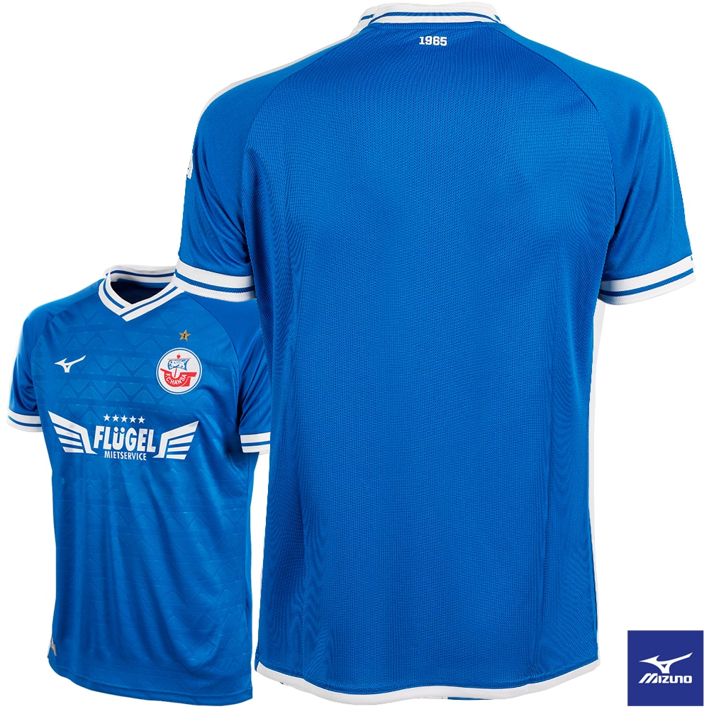 MIZUNO Trikot 2024/2025 Herren blau Flügel