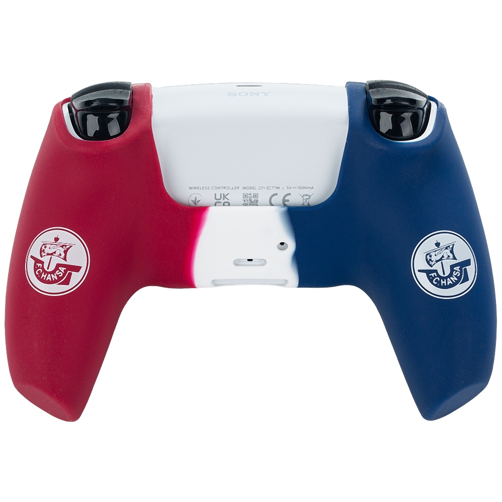 PS5 Controller-Hülle navy-weiß-rot