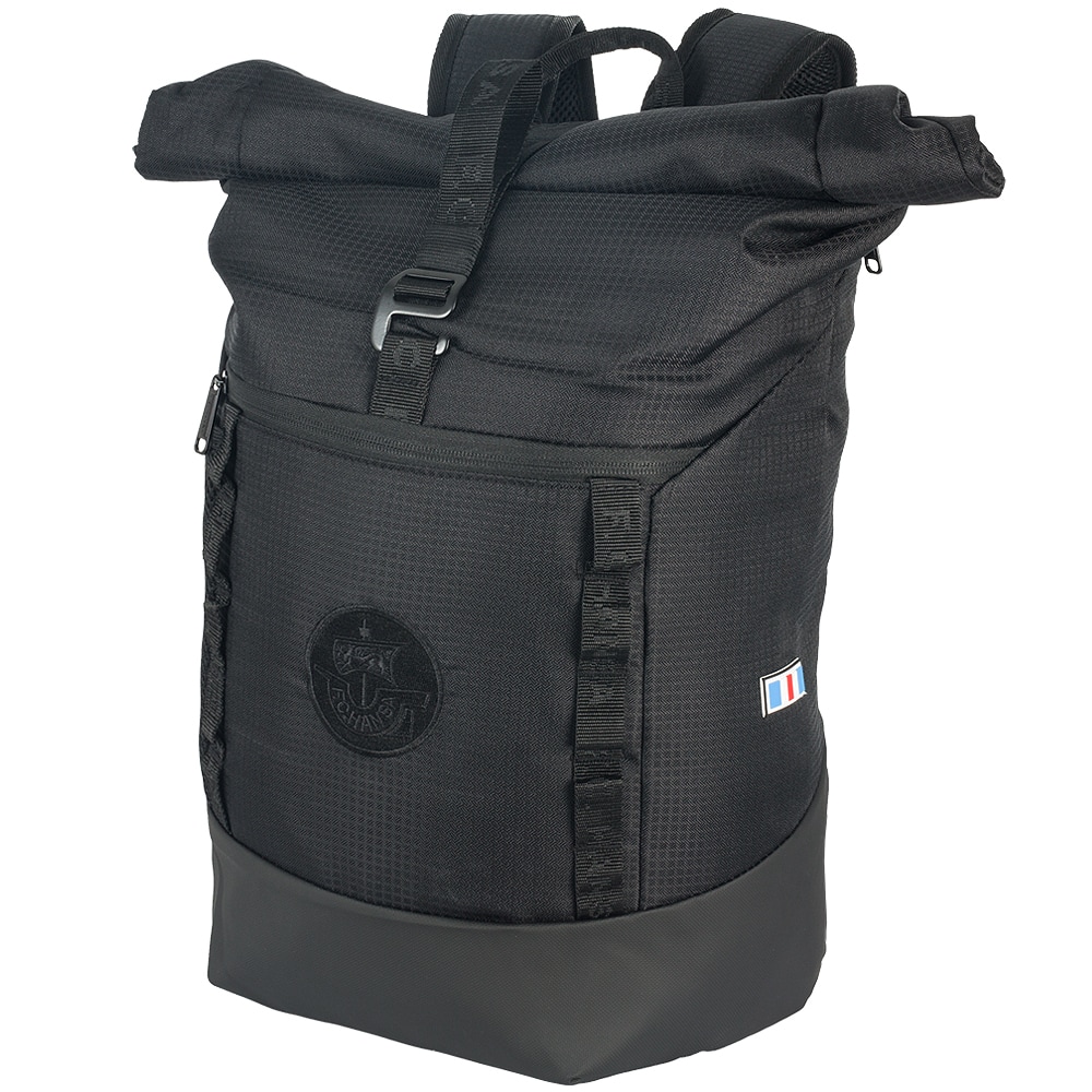 Rollup-Rucksack Black