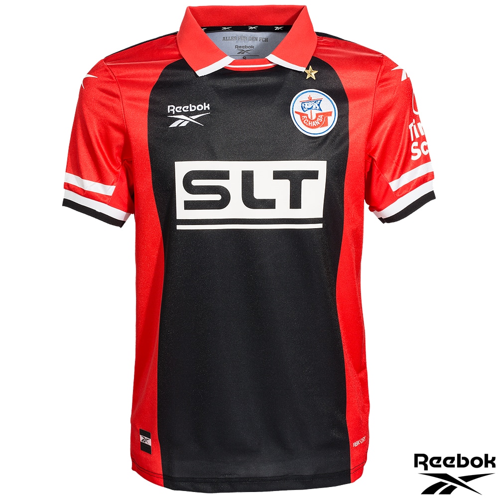 REEBOK Ausweich-Trikot 26/27 Herren rot-schwarz