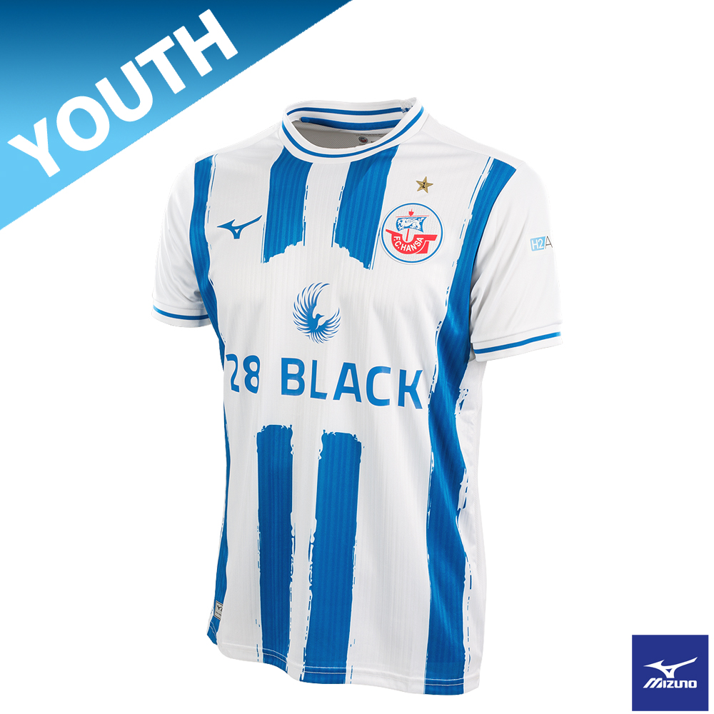 MIZUNO Trikot 2024/2025 Youth Streifen weiß