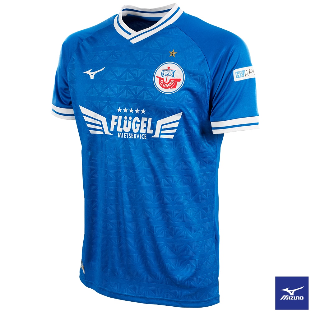 MIZUNO Trikot 2024/2025 Herren blau Flügel