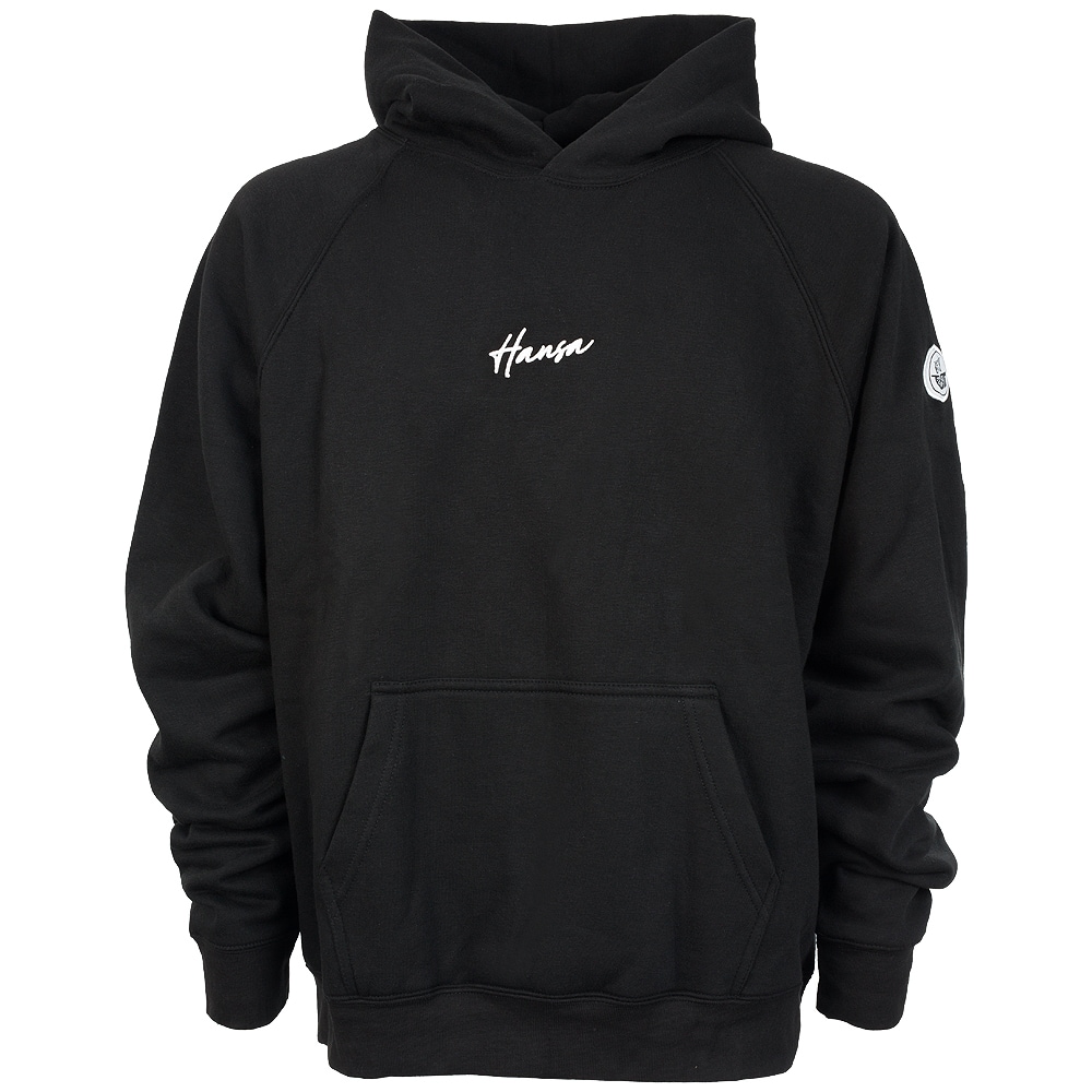 Prem. Oversized Hoodie Stadion-Style black 