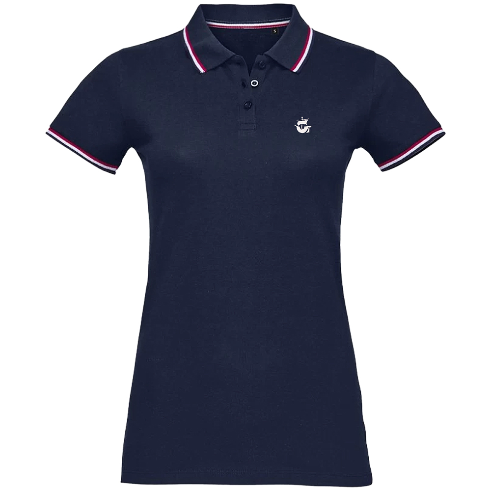 Damen Poloshirt Kogge navy 