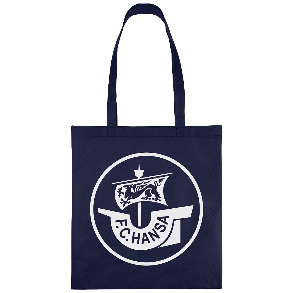 Stoffbeutel Logo navy