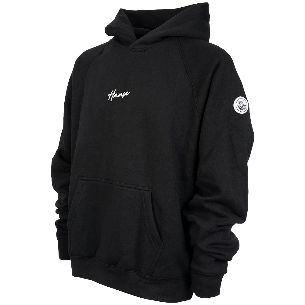 Prem. Oversized Hoodie Stadion-Style black 