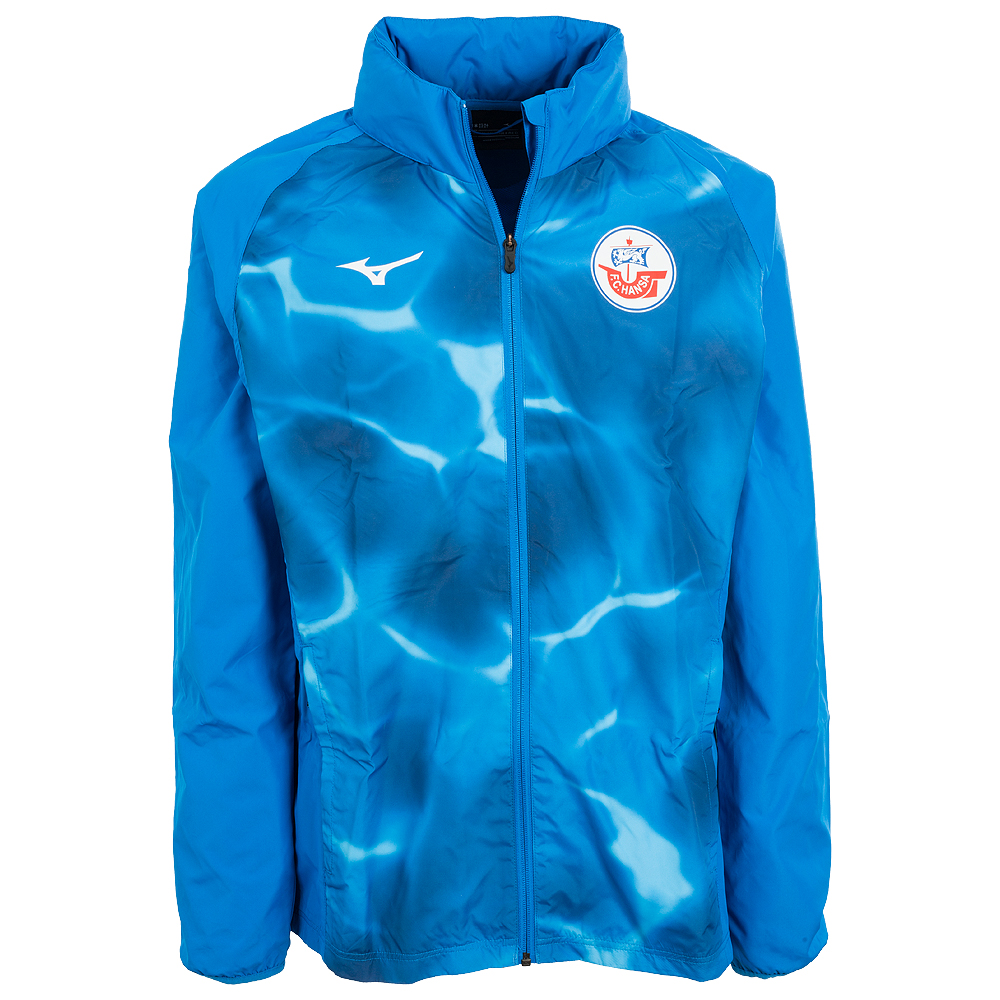 MIZUNO Regenjacke Erwachsene blau 