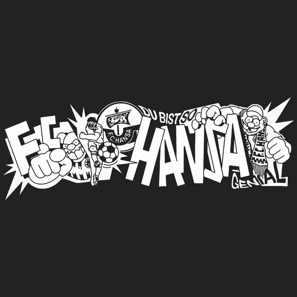 T-Shirt Hansabande 4.0 schwarz