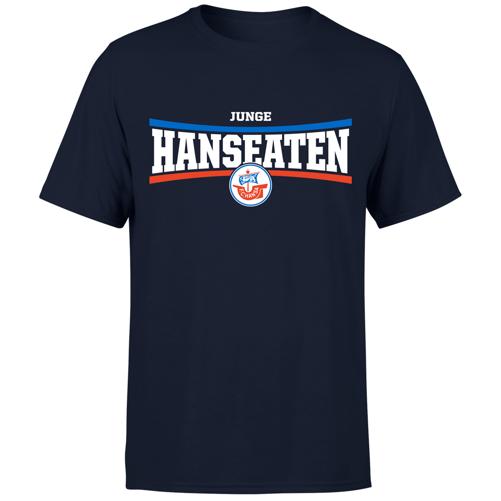 T-Shirt Junge Hanseaten navy