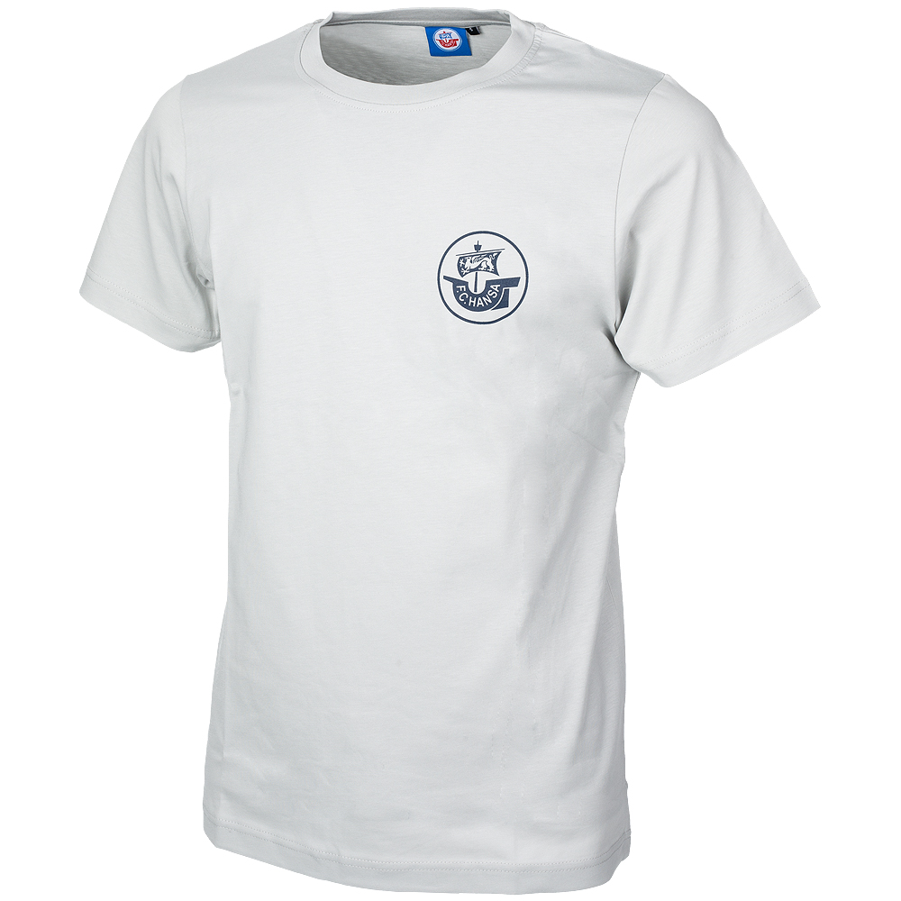 Premium-Shirt Anker-Greif hellgrau
