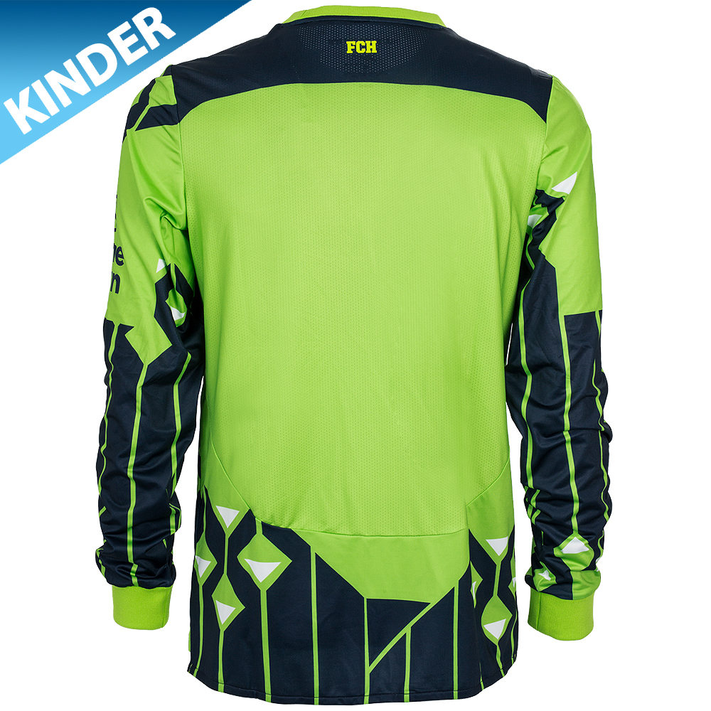 REEBOK Torwart-Trikot 26/27 Kind grün-navy