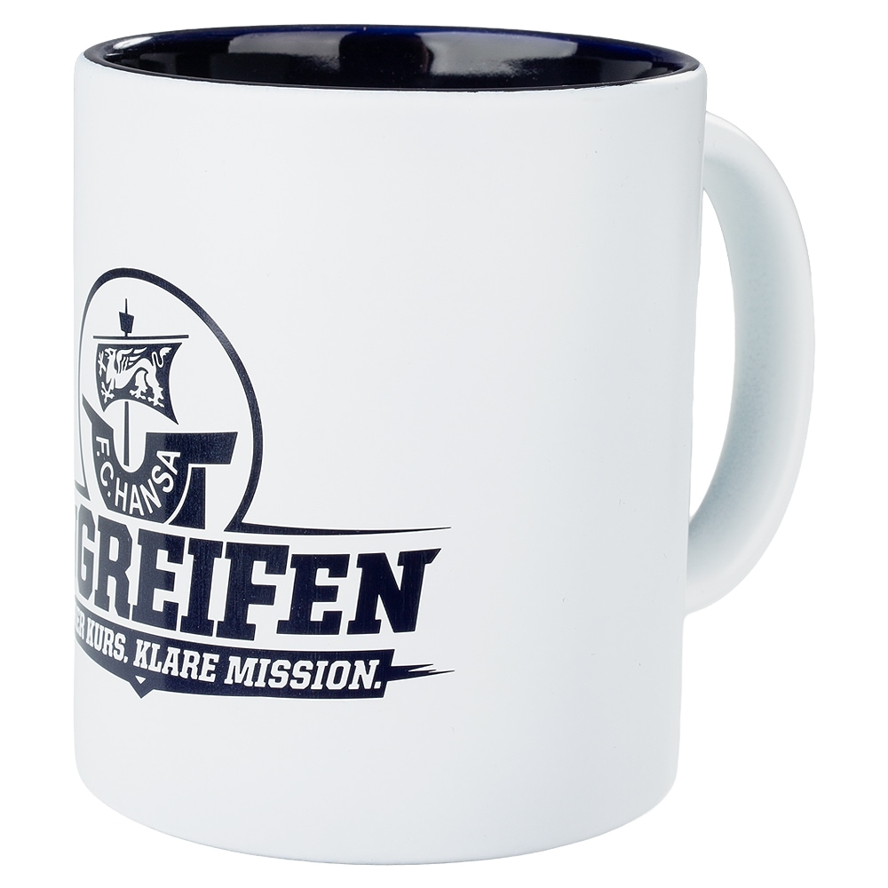 Tasse Angreifen weiß
