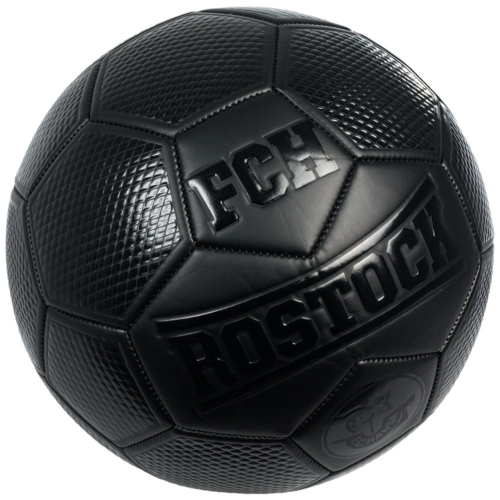 Spiel- und Trainingsball FCH Relief schwarz
