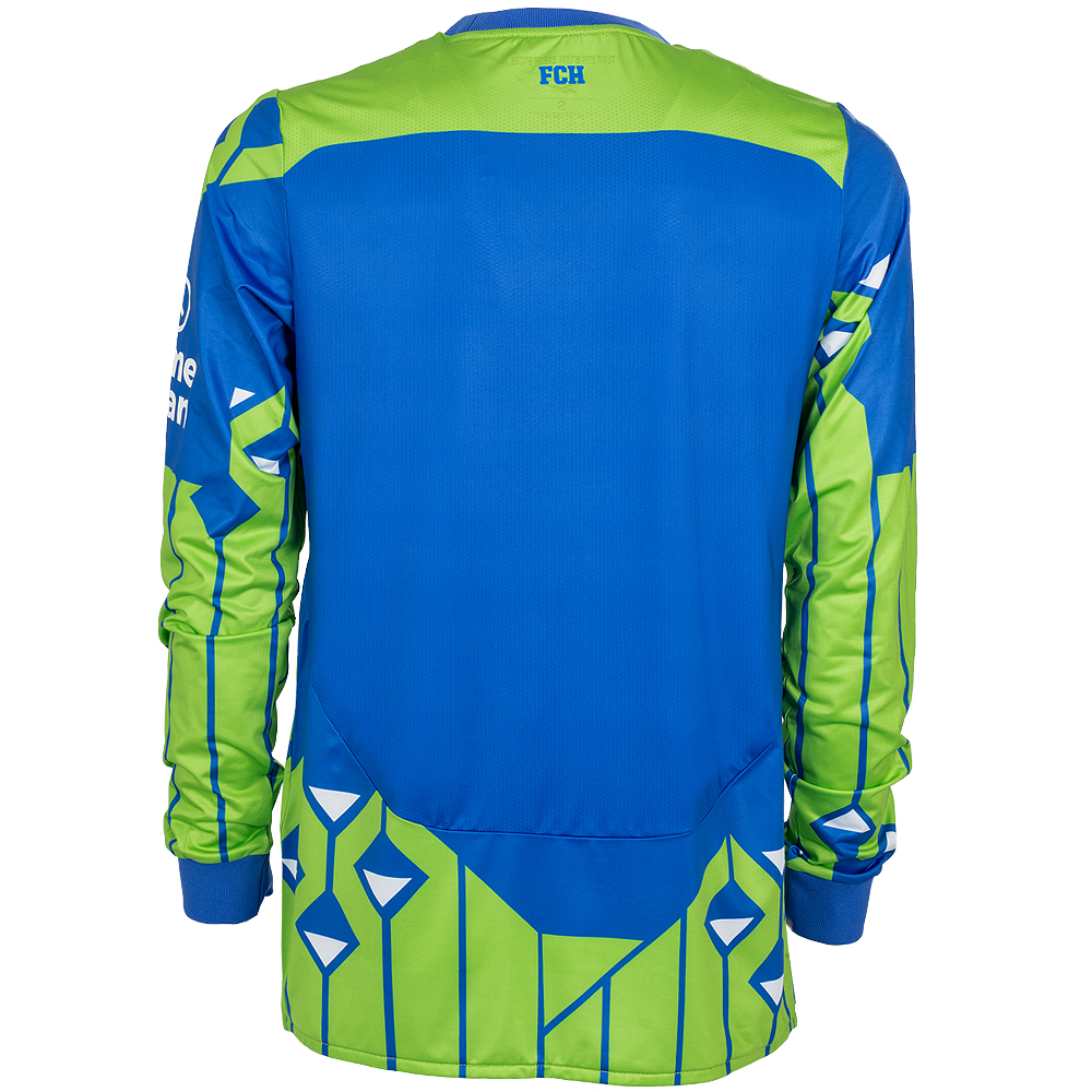 REEBOK Retro-Torwart-Trikot Herren blau-grün