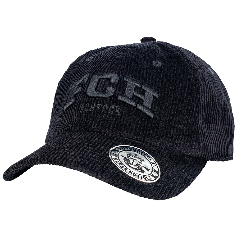 Cord-Cap FCH schwarz