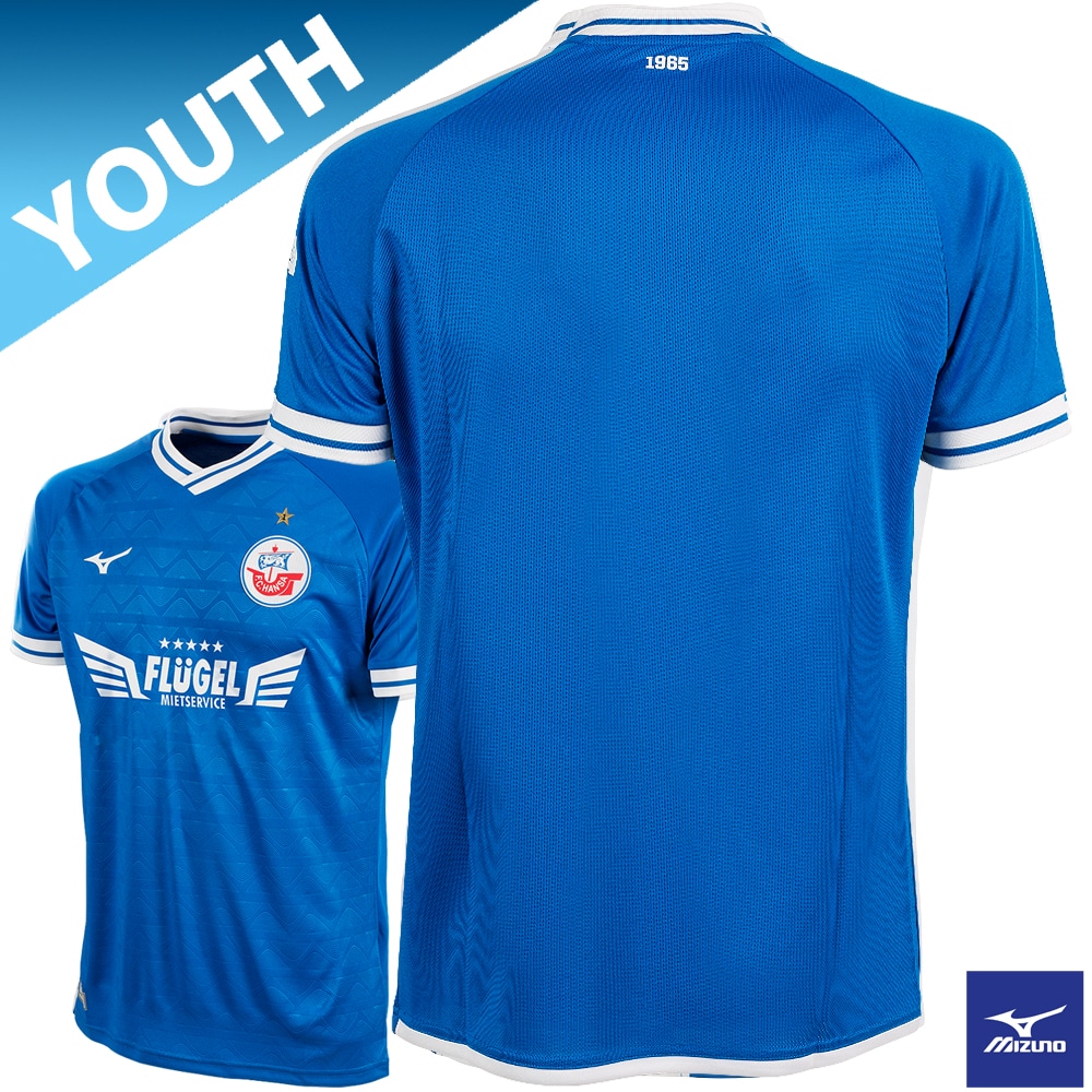 MIZUNO Trikot 2024/2025 Youth blau Flügel