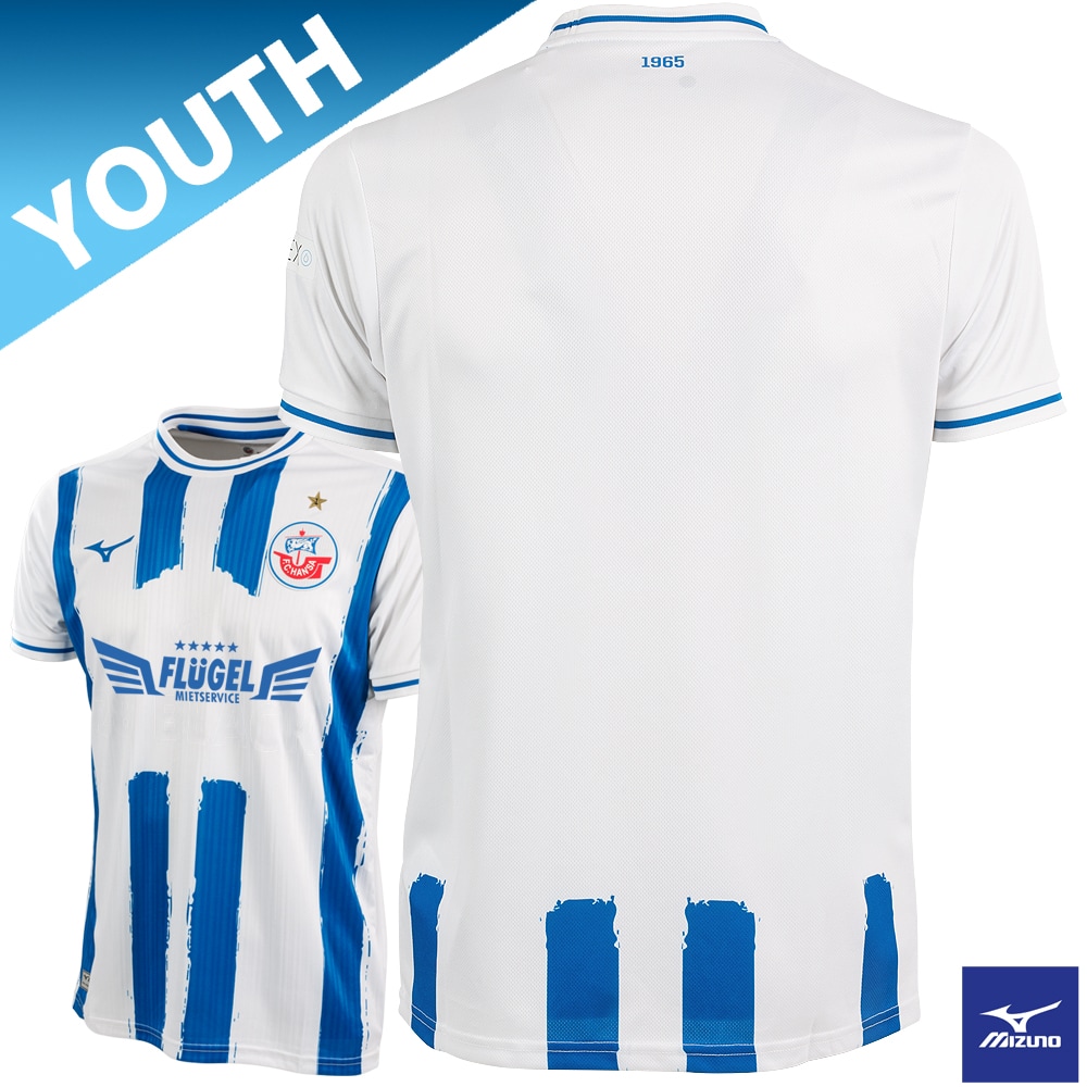 MIZUNO Trikot 24/25 Youth Streifen Flügel