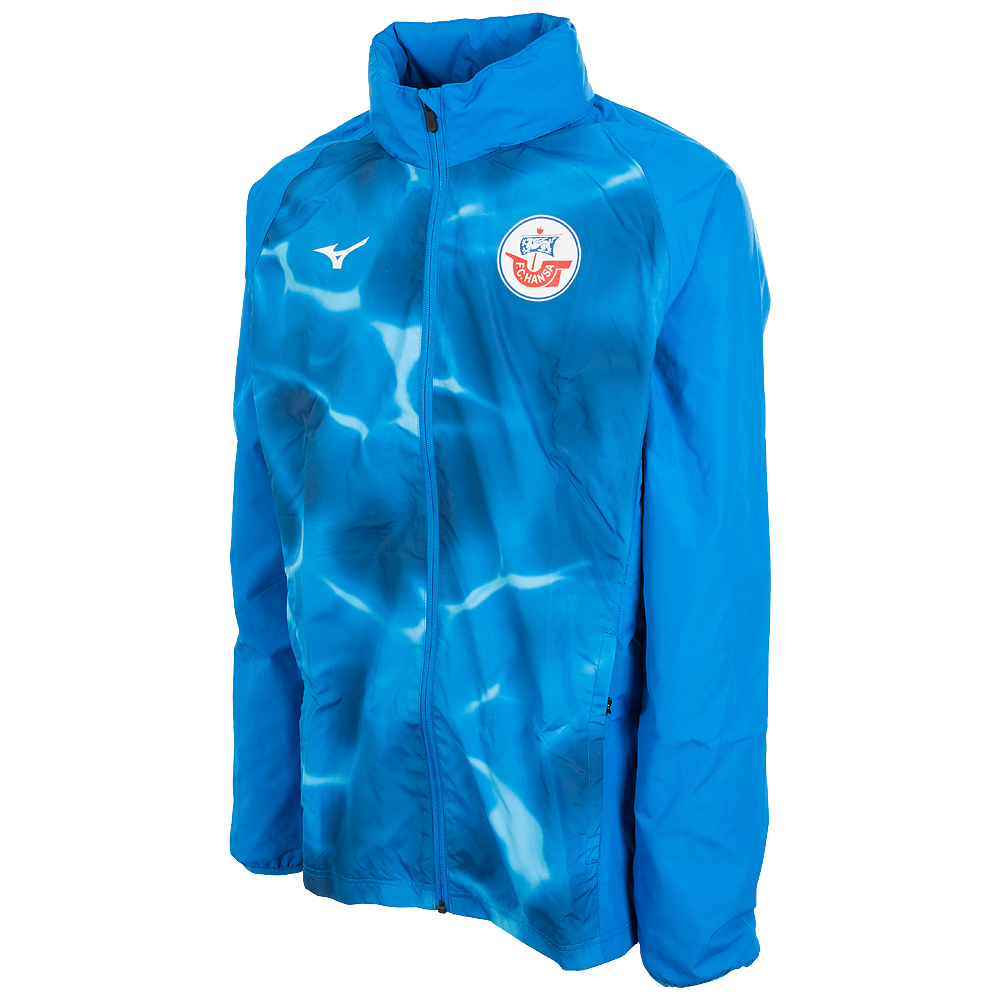 MIZUNO Regenjacke Erwachsene blau 