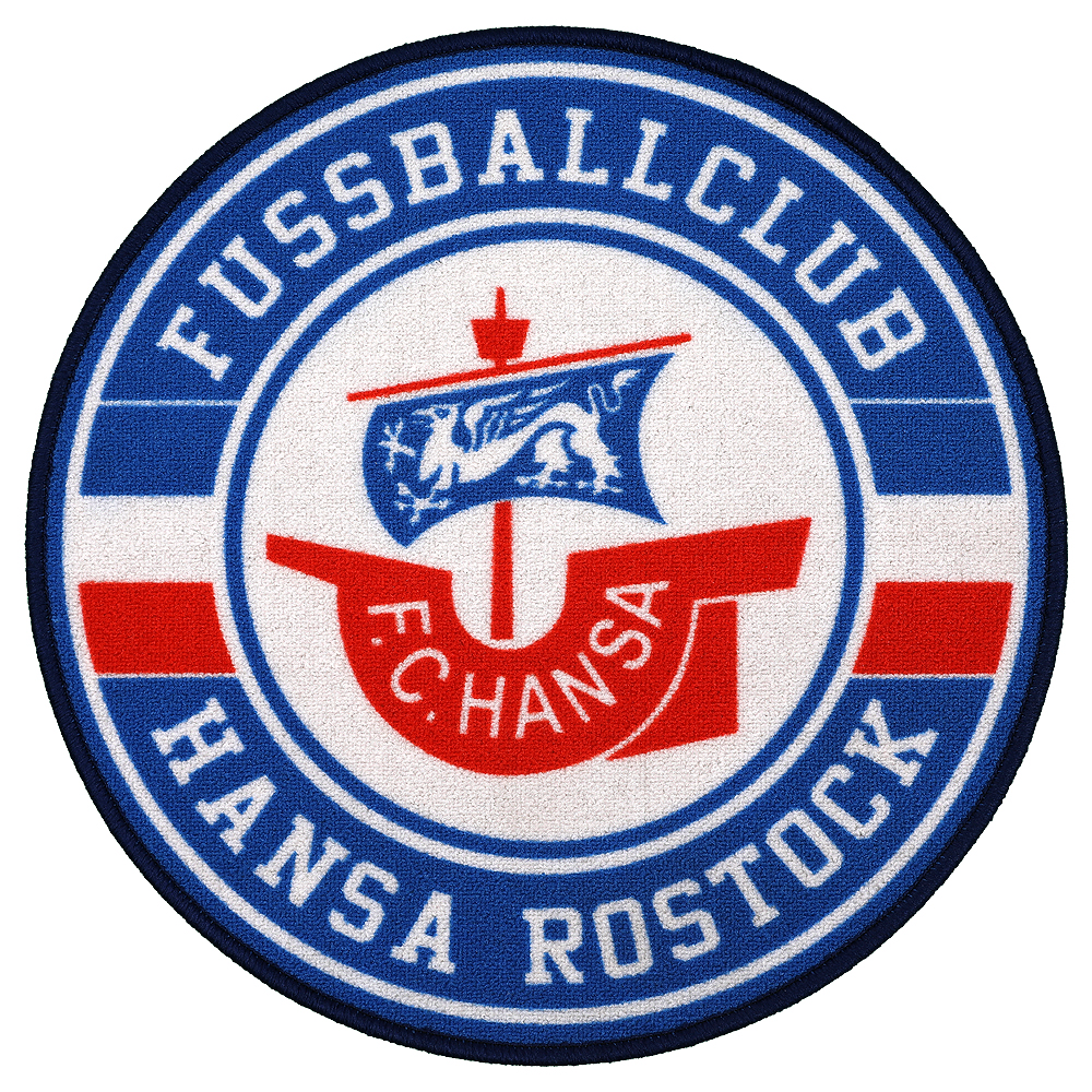 F.C. Hansa Logo-Teppich