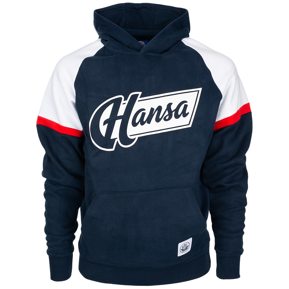 Premium-Hoodie Hansa historisch navy