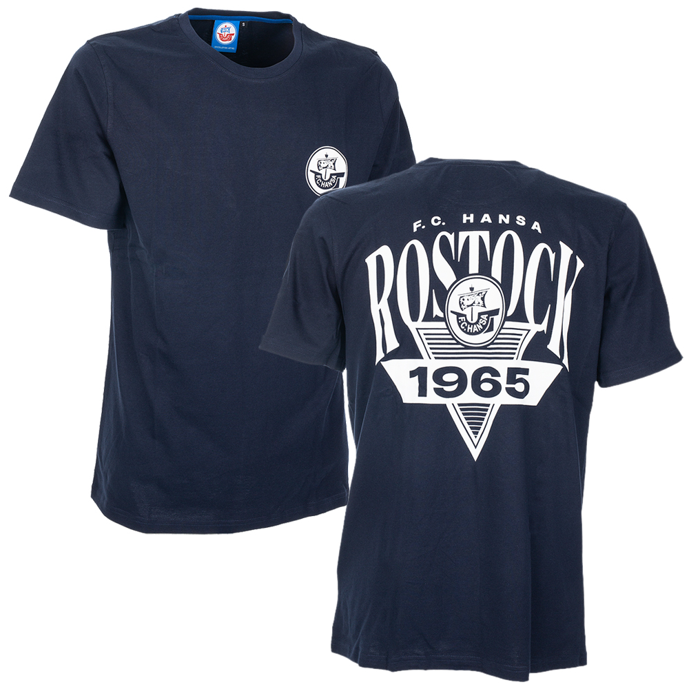 Prem. T-Shirt Rostock 1965 navy  (Relaxed Fit)