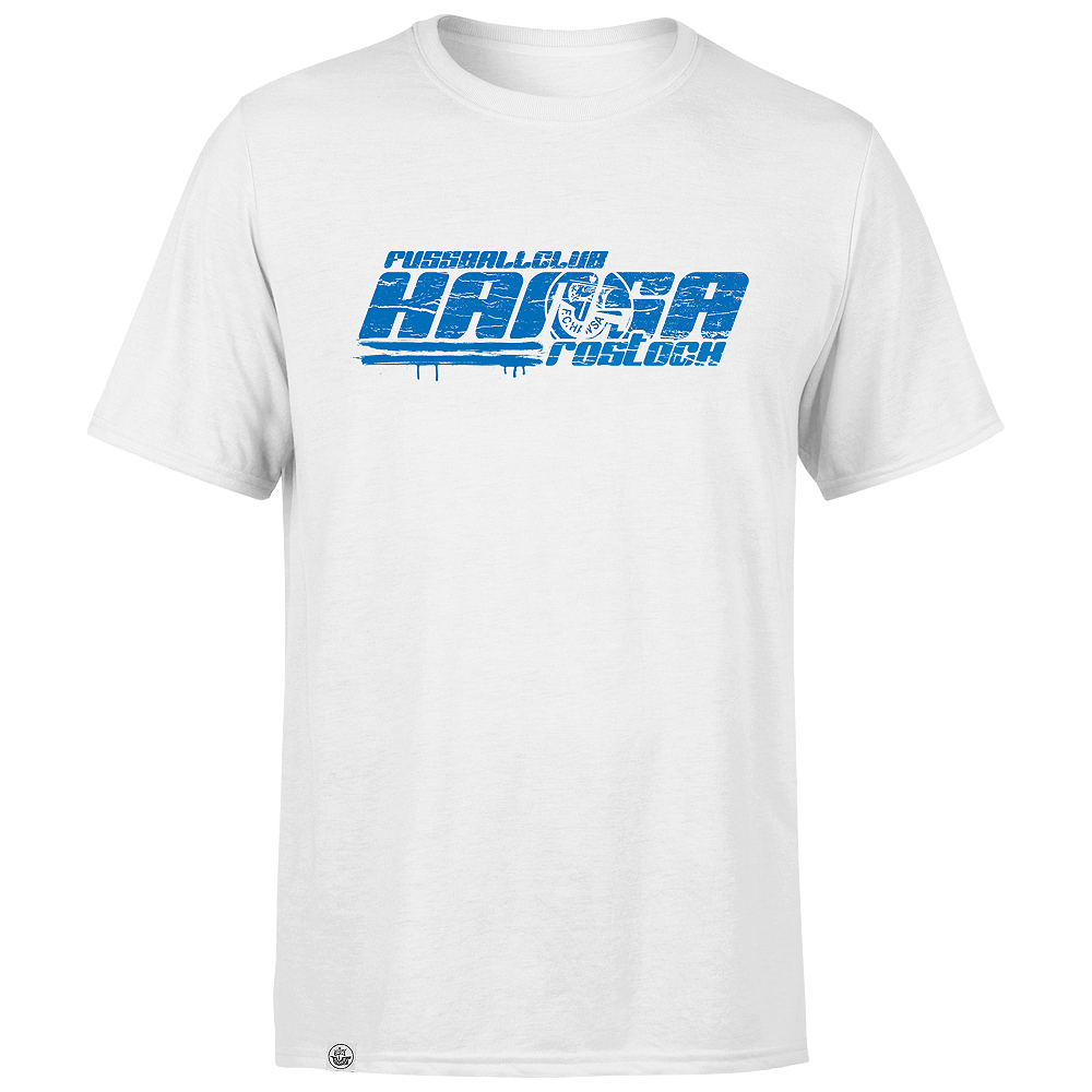 T-Shirt Fussballclub HANSA weiß