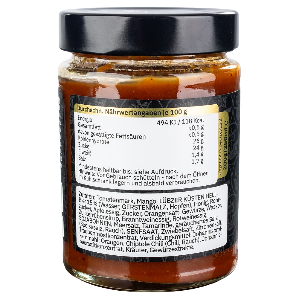 Rock'n'Rubs Hansa Bier Sauce – Lübzer Küsten Hell