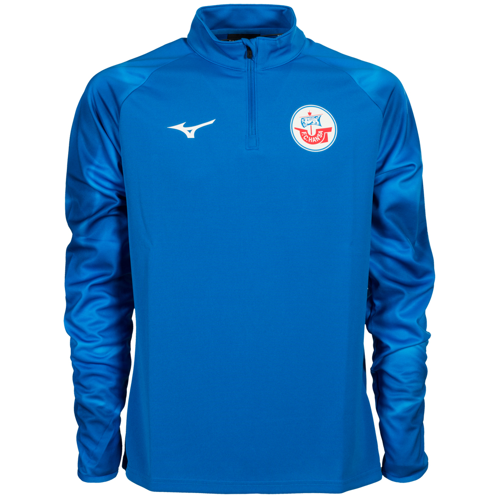 MIZUNO Zip Top Erwachsene blau 