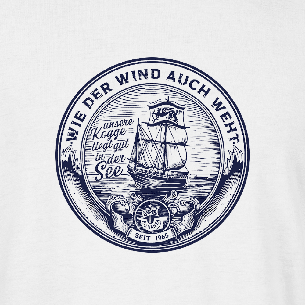 T-Shirt Wie der Wind auch weht 