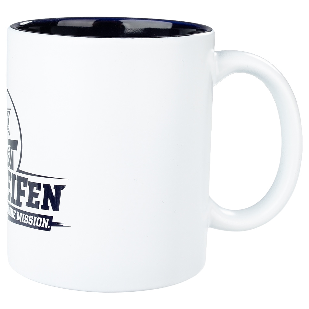 Tasse Angreifen weiß