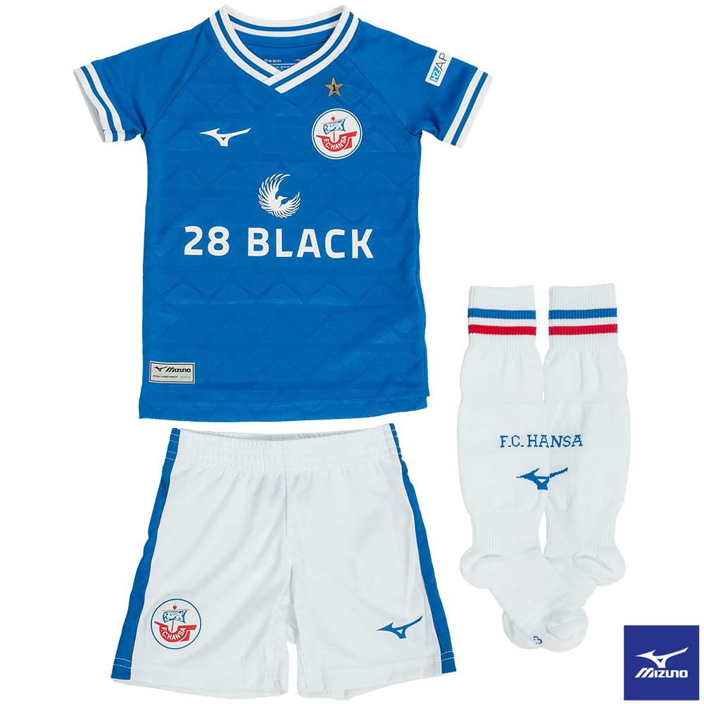 MIZUNO Baby-Trikotset 2024/2025 blau