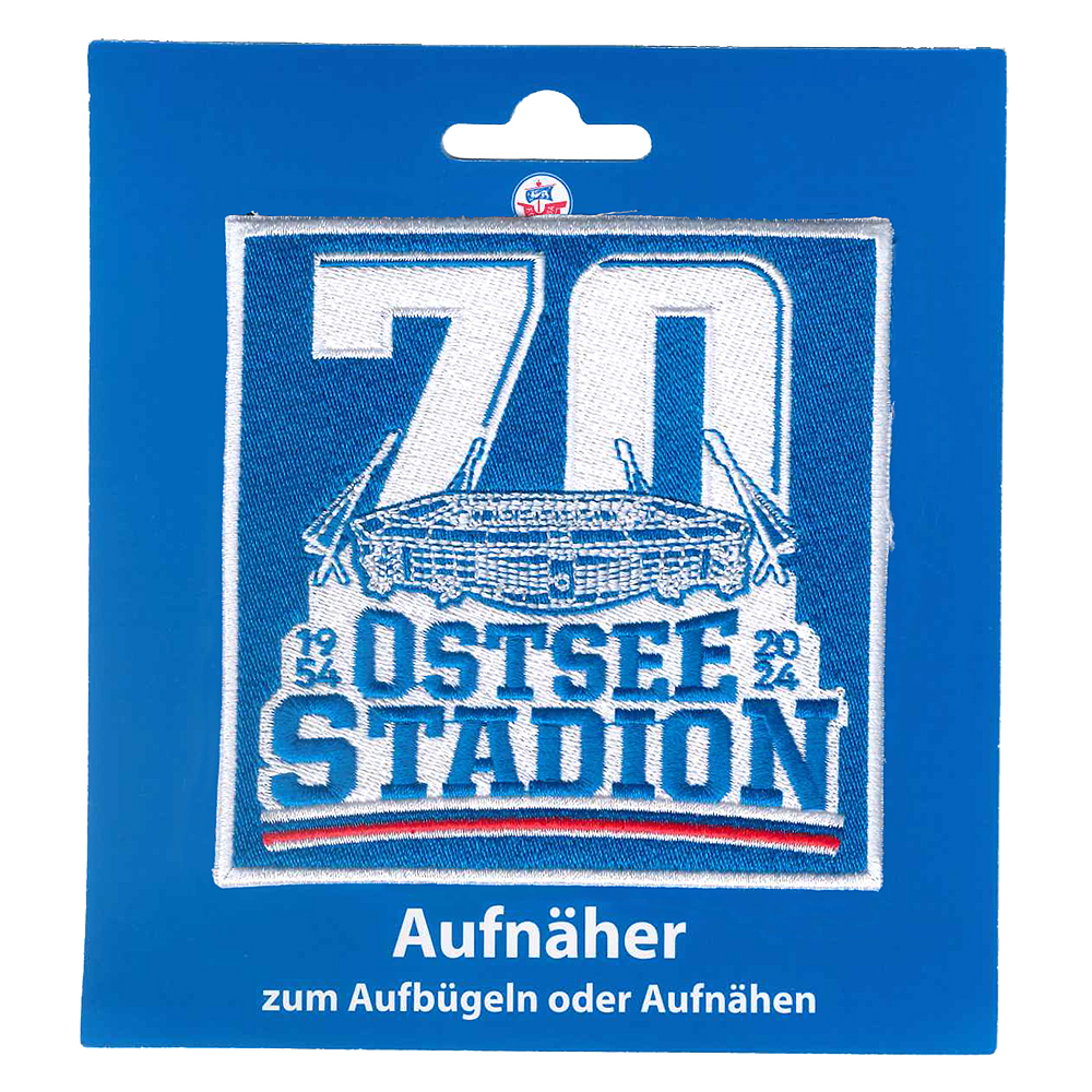 Aufnäher 70 Jahre Ostseestadion