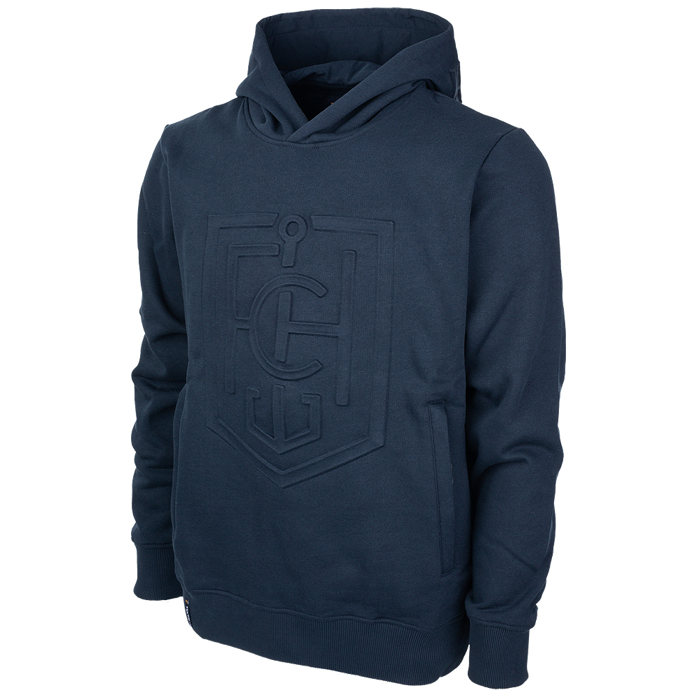FCH-Hoodie Wappen Prägung navy 
