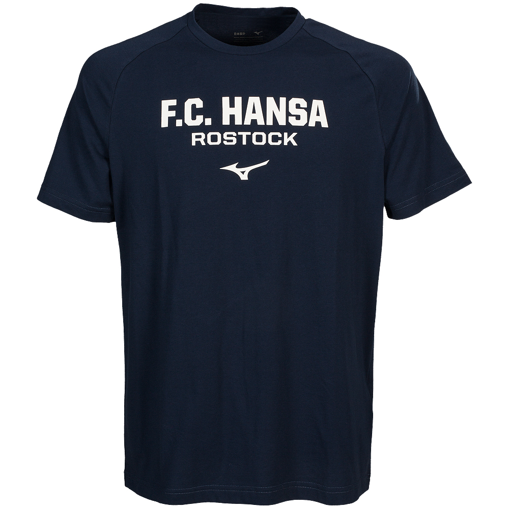 MIZUNO T-Shirt Erwachsene navy 