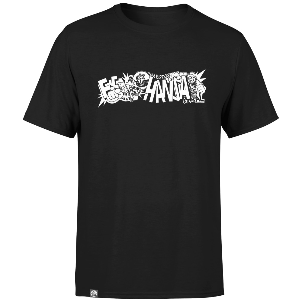 T-Shirt Hansabande 4.0 schwarz