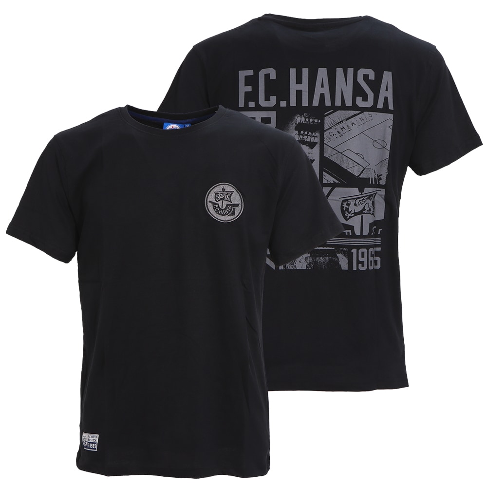 Premium T-Shirt Ostseestadion schwarz 