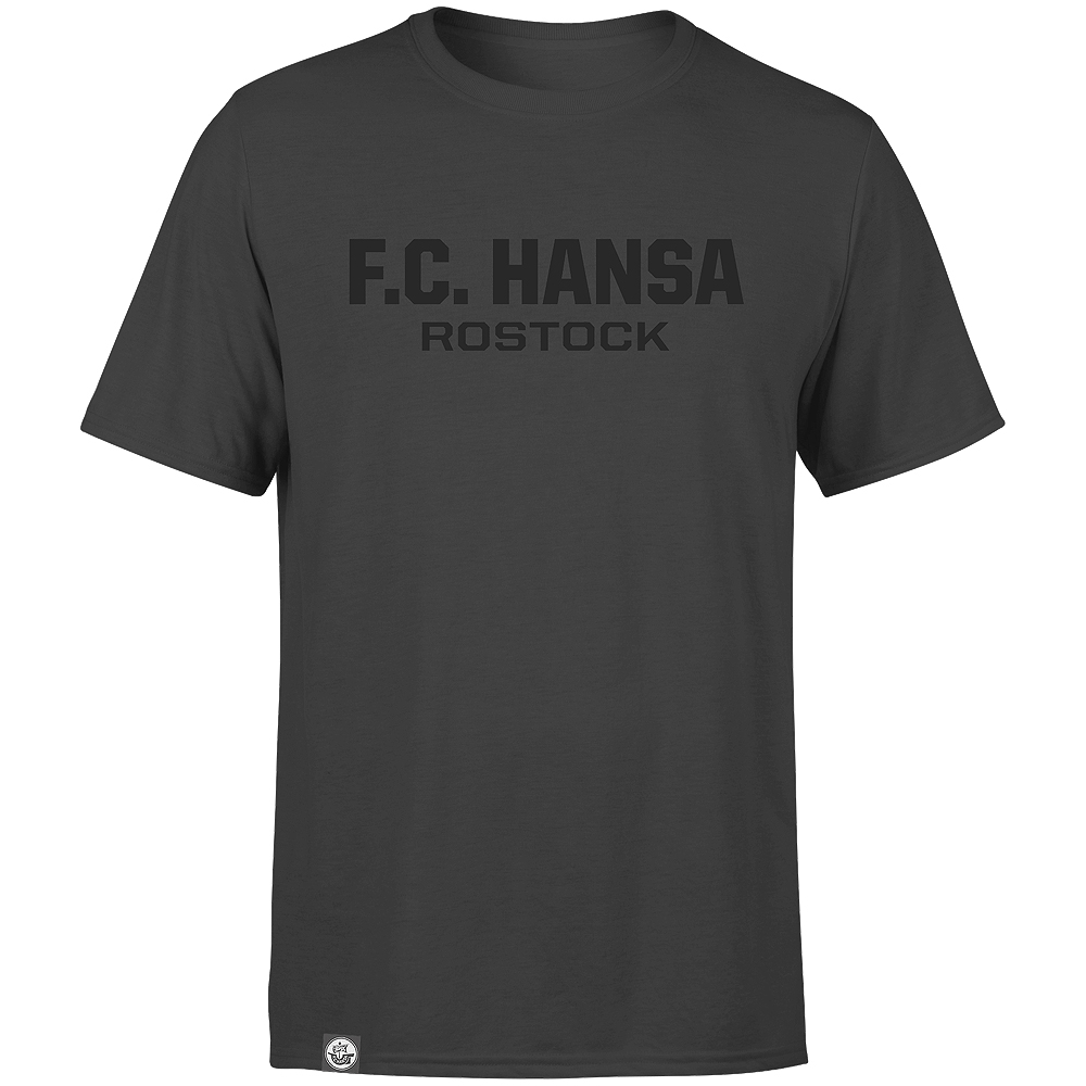 Fan-Shirt F.C. Hansa Rostock anthrazit