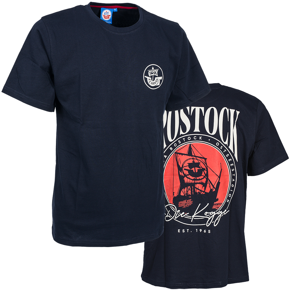 Premium T-Shirt Kogge navy (Relaxed Fit)