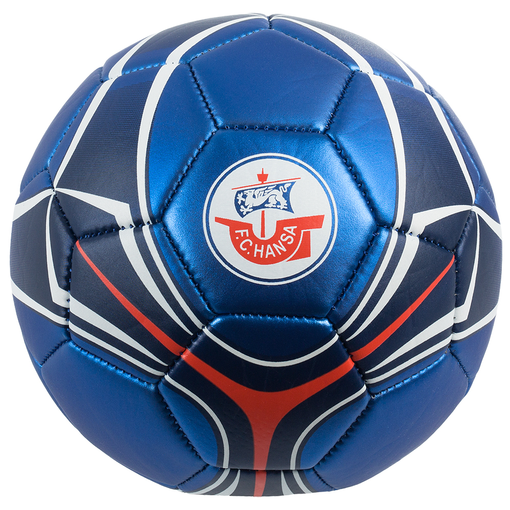 Spiel und Trainingsball Metallic Blue