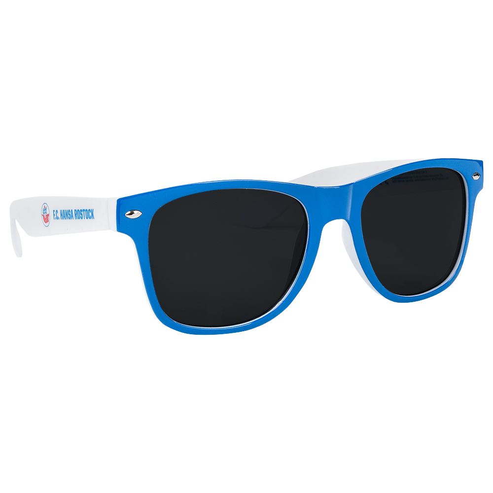 Sonnenbrille F.C. Hansa blau-weiß