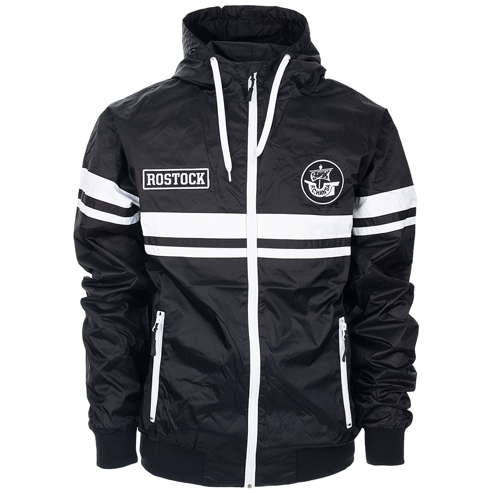 Premium-Windbreaker Rostock schwarz