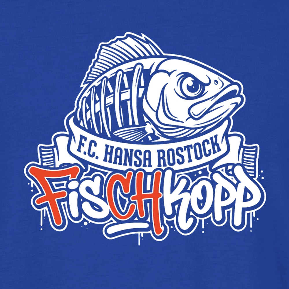 Kinder-Shirt FisCHkopp royal