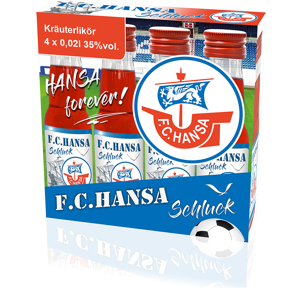 4er Hansa Schluck (Kräuter) 0,08 Liter (111,25 €/L)